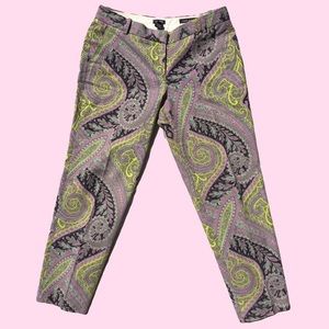 J. Crew Graphic Pants